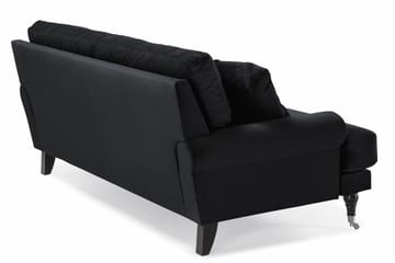 Andrew 2-sits Sammetssoffa - Svart - Products - Möbler - Soffa - 2 sits soffa