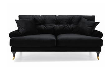 Andrew 2-sits Sammetssoffa