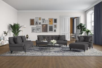 Andrew 2-sits Tygsoffa - Mörkgrå - Products - Möbler - Soffa - 2 sits soffa