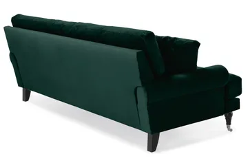 Andrew 3-sits Sammetssoffa - Grön - Products - Möbler - Soffa - 3 sits soffa