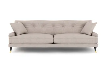 Andrew 3-sits Tygsoffa - Beige - Products - Möbler - Soffa - 3 sits soffa