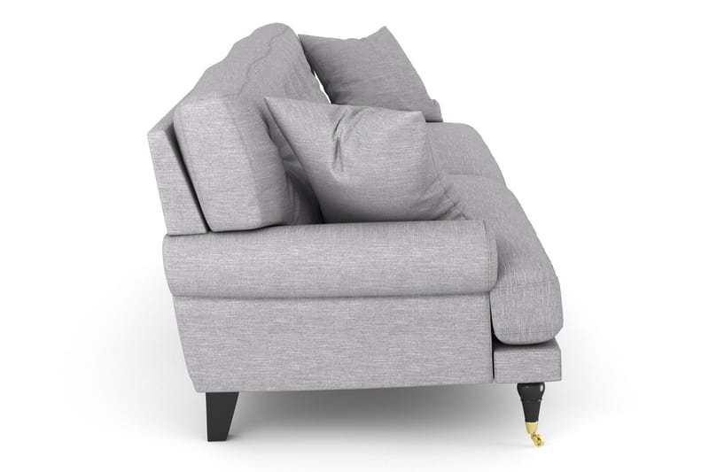 Andrew 3-sits Tygsoffa - Grå - Products - Möbler - Soffa - 3 sits soffa