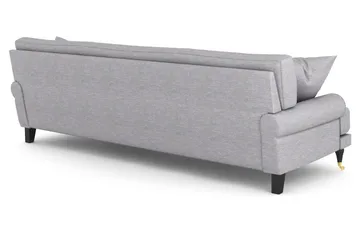 Andrew 3-sits Tygsoffa - Grå - Products - Möbler - Soffa - 3 sits soffa
