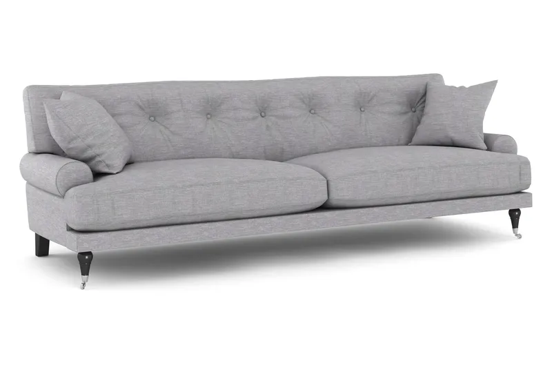 Andrew 3-sits Tygsoffa - Grå - Products - Möbler - Soffa - 3 sits soffa