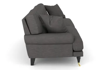 Andrew 3-sits Tygsoffa - Mörkgrå - Products - Möbler - Soffa - 3 sits soffa
