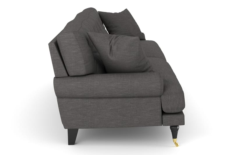 Andrew 3-sits Tygsoffa - Mörkgrå - Products - Möbler - Soffa - 3 sits soffa