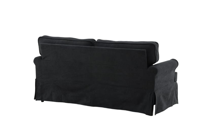 Anton 2-sits Soffa - Svart - Products - Möbler - Soffa - 2 sits soffa