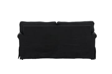 Anton 2-sits Soffa - Svart - Products - Möbler - Soffa - 2 sits soffa
