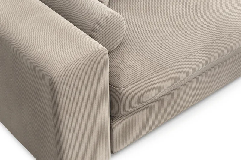 Arken Lyx 3-sits Djup Soffa i Manchester - Greige - Products - Möbler - Soffa - 3 sits soffa