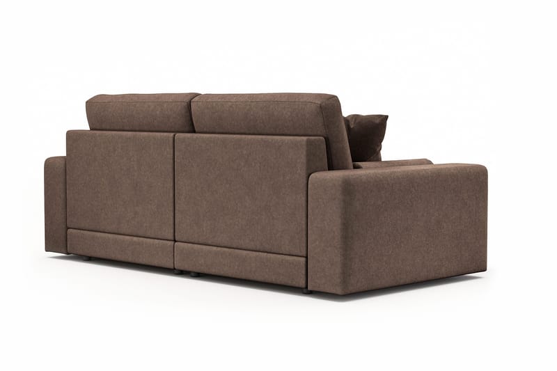 Arken Lyx 3-sits Djup Soffa i Tyg - Brun - Products - Möbler - Soffa - 3 sits soffa