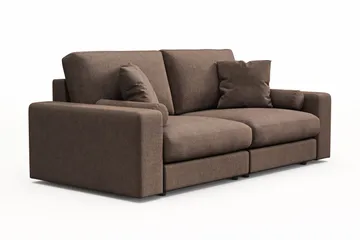 Arken Lyx 3-sits Djup Soffa i Tyg - Brun - Products - Möbler - Soffa - 3 sits soffa