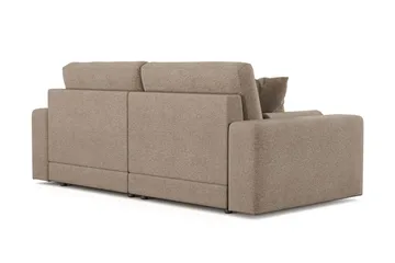Arken Lyx 3-sits Djup Soffa i Tyg - Brun - Products - Möbler - Soffa - 3 sits soffa