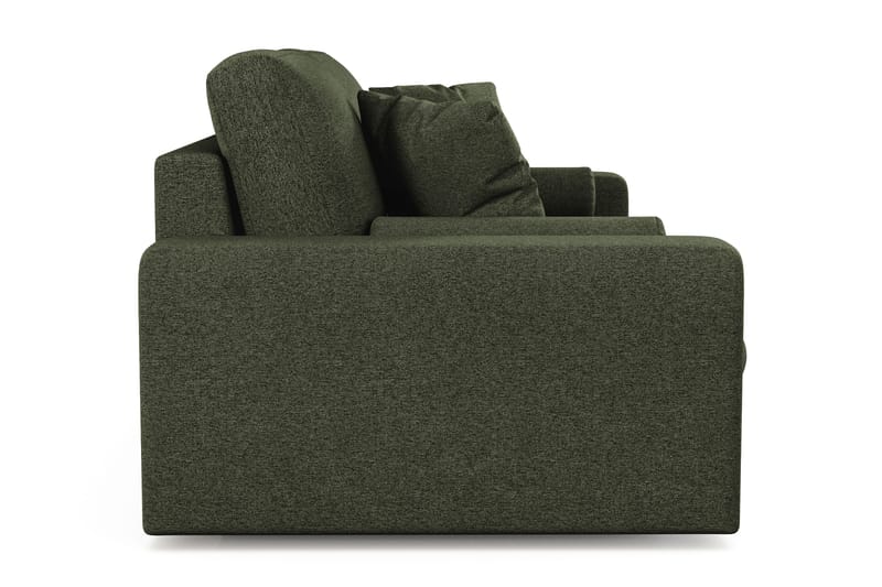 Arken Lyx 3-sits Djup Soffa i Tyg - Grön - Products - Möbler - Soffa - 3 sits soffa