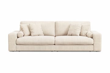 Arken Lyx 4-sits Djup Soffa i Manchester - Beige - Products - Möbler - Soffa - 4 sits soffa