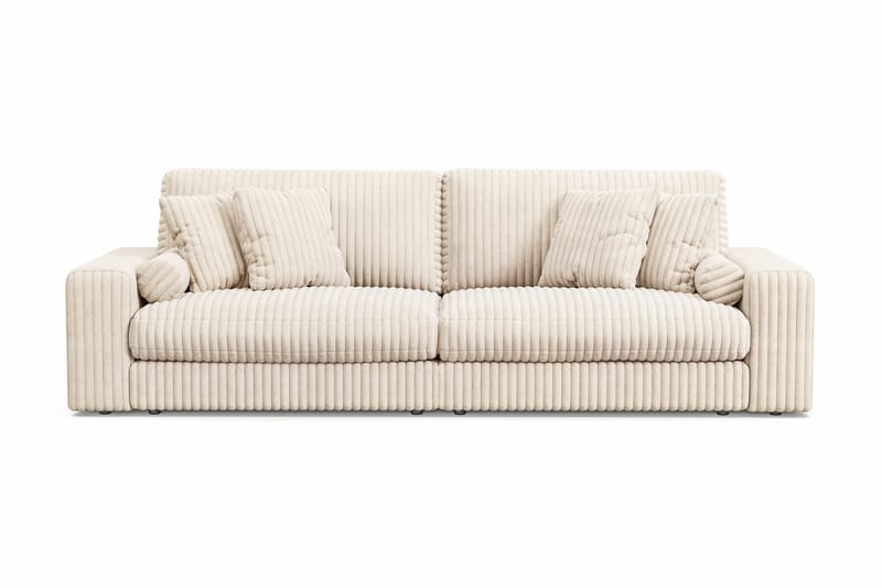Arken Lyx 4-sits Djup Soffa i Manchester - Beige - Products - Möbler - Soffa - 4 sits soffa