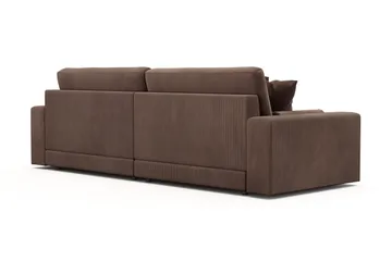 Arken Lyx 4-sits Djup Soffa i Manchester - Brun - Products - Möbler - Soffa - 4 sits soffa