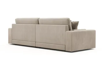 Arken Lyx 4-sits Djup Soffa i Manchester - Greige - Products - Möbler - Soffa - 4 sits soffa