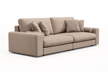 Arken Lyx 4-sits Djup Soffa i Tyg - Beige - Products - Möbler - Soffa - 4 sits soffa