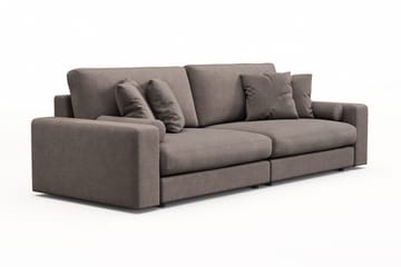 Arken Lyx 4-sits Djup Soffa i Tyg - Brun - Products - Möbler - Soffa - 4 sits soffa