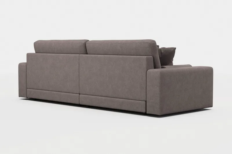 Arken Lyx 4-sits Djup Soffa i Tyg - Brun - Products - Möbler - Soffa - 4 sits soffa