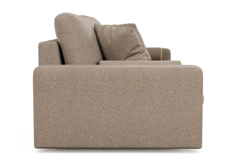 Arken Lyx 4-sits Djup Soffa i Tyg - Brun - Products - Möbler - Soffa - 4 sits soffa
