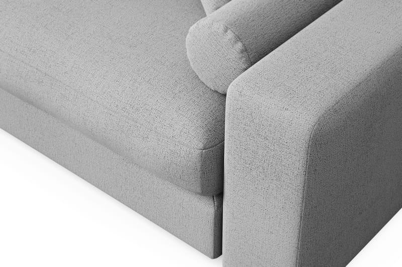 Arken Lyx 5-sits Vändbar L-formad Djup Divansoffa i Tyg - Ljusgrå - Products - Möbler - Soffa - Divansoffa & schäslongsoffa