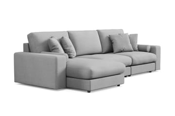 Arken Lyx 5-sits Vändbar L-formad Djup Divansoffa i Tyg - Ljusgrå - Products - Möbler - Soffa - Divansoffa & schäslongsoffa