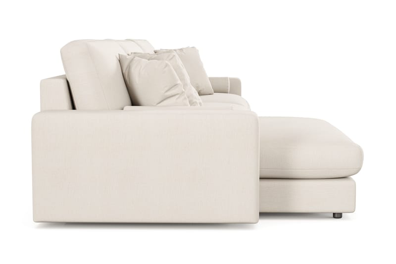 Arken Lyx 6-sits Vändbar L-formad Djup Divansoffa i Tyg - Ljusbeige - Products - Möbler - Soffa - Divansoffa & schäslongsoffa