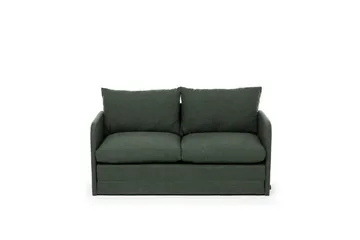2-sits bäddsoffa Rubby (148 x 70 x 66 cm) Grön - Grön - Products - Möbler - Soffa - Bäddsoffa - 2 sits bäddsoffa