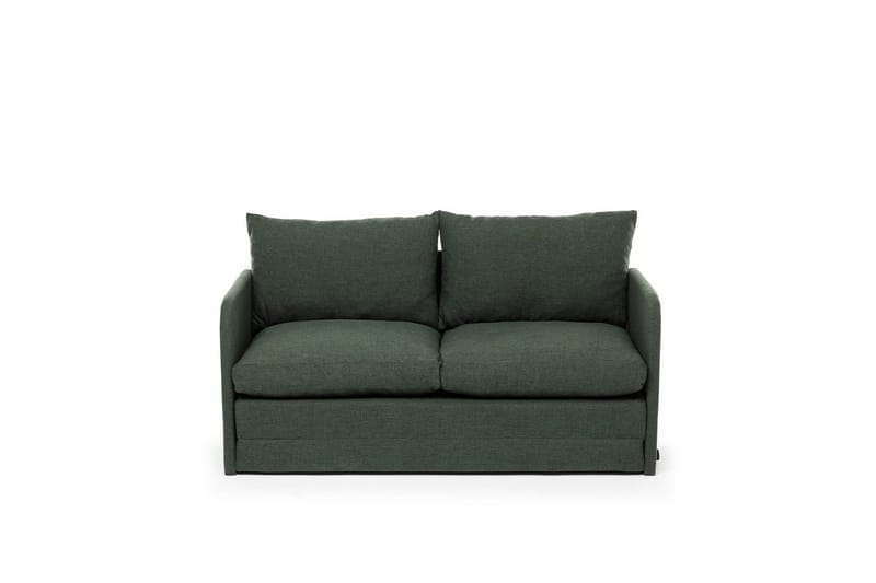 2-sits bäddsoffa Rubby (148 x 70 x 66 cm) Grön - Grön - Products - Möbler - Soffa - Bäddsoffa - 2 sits bäddsoffa