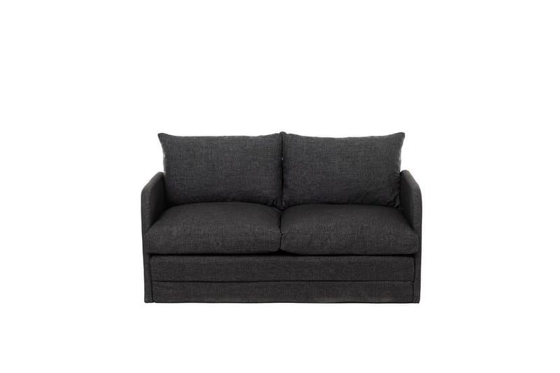 2-sits bäddsoffa Rubby (148 x 70 x 66 cm) Mörkgrå - Mörkgrå - Products - Möbler - Soffa - Bäddsoffa - 2 sits bäddsoffa