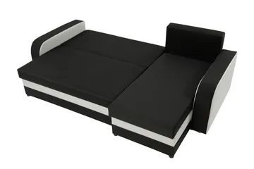 Alvared 3-sits Hörnbäddsoffa Universal - Grön - Products - Möbler - Soffa - Bäddsoffa - Bäddsoffa divan