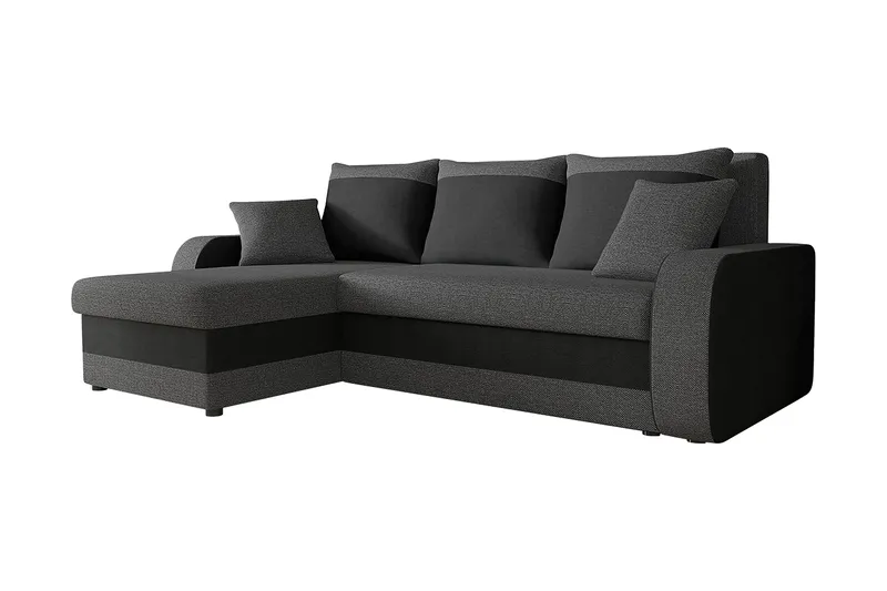 Alvared 3-sits Hörnbäddsoffa Universal - Ljusgrå - Products - Möbler - Soffa - Bäddsoffa - Bäddsoffa divan