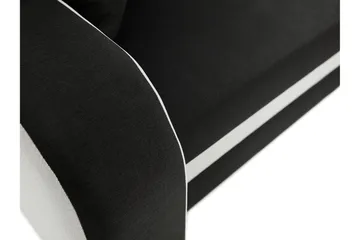 Alvared Djup 3 sits L soffa -Hörnbäddsoffa Universal 230 cm - Beige / Svart / Vit - Products - Möbler - Soffa - Bäddsoffa - Bäddsoffa divan