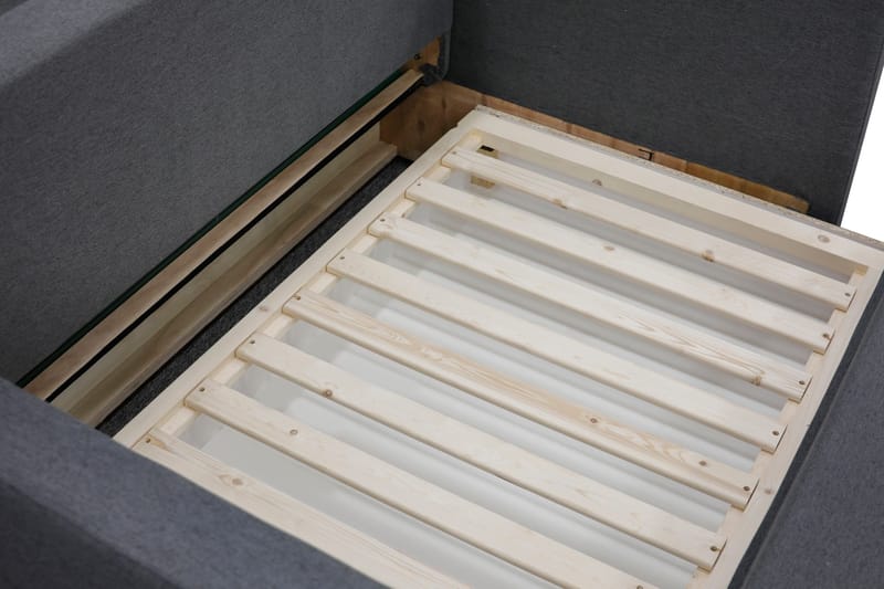 Bäddsoffa 2-sits 139 cm bred - Antracit - Products - Möbler - Soffa - Bäddsoffa - Framåtbäddad bäddsoffa