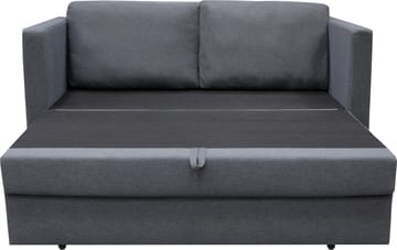 Bäddsoffa 2-sits 139 cm bred - Antracit - Products - Möbler - Soffa - Bäddsoffa - Framåtbäddad bäddsoffa