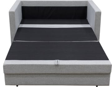 Bäddsoffa 2-sits grå - Grå - Products - Möbler - Soffa - Bäddsoffa - Framåtbäddad bäddsoffa