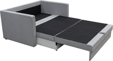 Bäddsoffa 2-sits grå - Grå - Products - Möbler - Soffa - Bäddsoffa - Framåtbäddad bäddsoffa