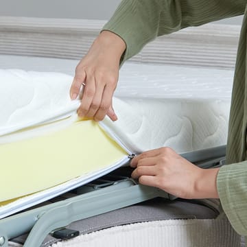 Bäddsoffa framåtäddad - Grå Hoven - Grå - Products - Möbler - Soffa - Bäddsoffa - Framåtbäddad bäddsoffa