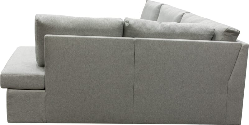 Bäddsoffa med förvaring 232 cm bred - Ljusgrå - Products - Möbler - Soffa - Bäddsoffa - Hörnbäddsoffa