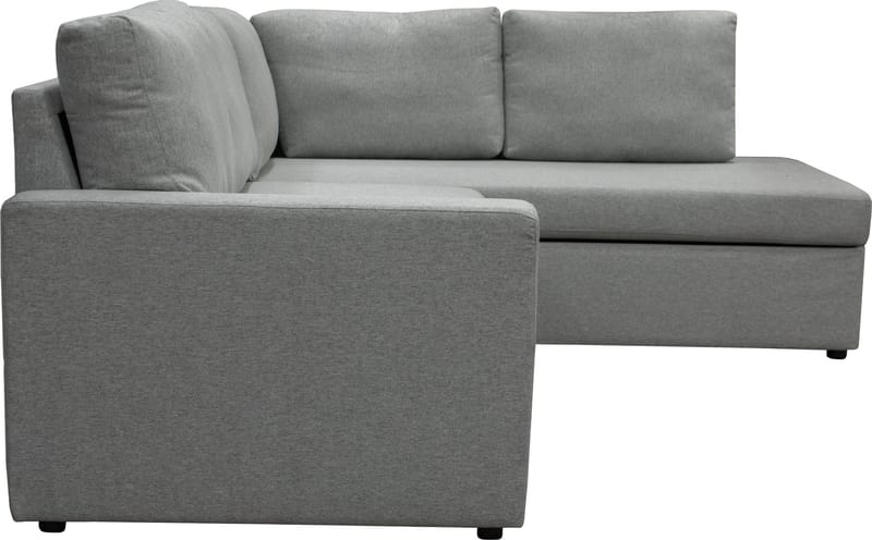 Bäddsoffa med förvaring 232 cm bred - Ljusgrå - Products - Möbler - Soffa - Bäddsoffa - Hörnbäddsoffa