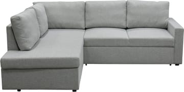Bäddsoffa med förvaring 232 cm bred - Ljusgrå - Products - Möbler - Soffa - Bäddsoffa - Hörnbäddsoffa
