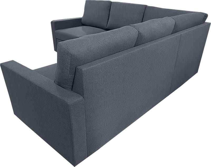 Bäddsoffa med förvaring - Grå - Hörnsoffa - Mörkgrå - Products - Möbler - Soffa - Bäddsoffa - Hörnbäddsoffa