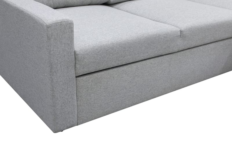 Bäddsoffa med förvaring - Grå - Products - Möbler - Soffa - Bäddsoffa - Hörnbäddsoffa