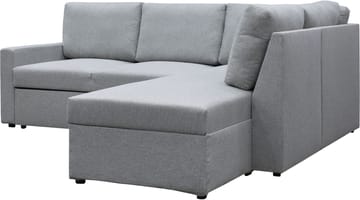Bäddsoffa med förvaring - Grå - Products - Möbler - Soffa - Bäddsoffa - Hörnbäddsoffa