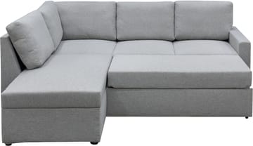 Bäddsoffa med förvaring - Grå - Products - Möbler - Soffa - Bäddsoffa - Hörnbäddsoffa