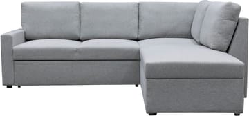 Bäddsoffa med förvaring - Grå - Products - Möbler - Soffa - Bäddsoffa - Hörnbäddsoffa
