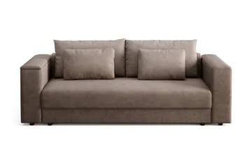 7 cm, Medium, Polyeterskum - Beige