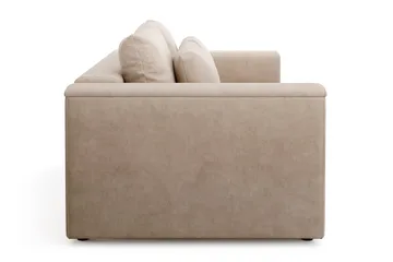 Bergen Extra Djup 3-sits Bäddsoffa med förvaring - Beige - Products - Möbler - Soffa - Bäddsoffa - 3 sits bäddsoffa
