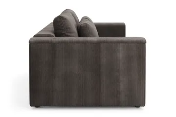 Bergen Extra Djup 3-sits Bäddsoffa med förvaring i manchester - Mörkgrå - Products - Möbler - Soffa - Bäddsoffa - 3 sits bäddsoffa